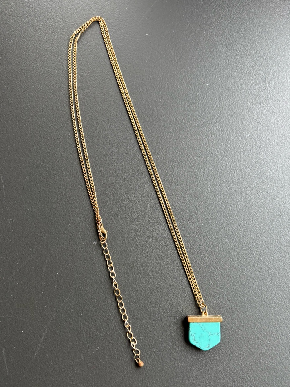 Long Turquoise Necklace